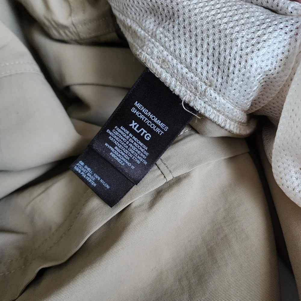 THE NORTH FACE Zip off Athletic active hiking‎ pants in tan size XL